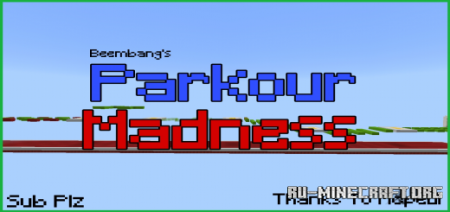 ������� Parkour Madness by Beembang_123 ��� Minecraft PE