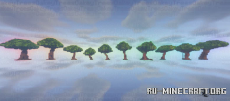  Oakey Tree Set  Minecraft
