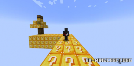 Скачать Lucky Skyblock Survival by Dalkont для Minecraft