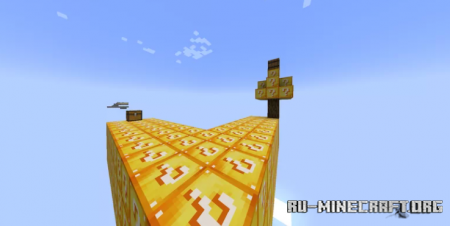 Скачать Lucky Skyblock Survival by Dalkont для Minecraft