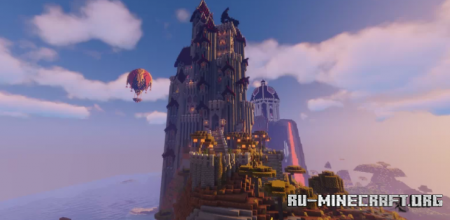 Dragon Fortress by bro747  Minecraft