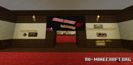  RED Murder Mystery  Minecraft