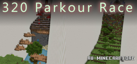  320 Parkour Race  Minecraft PE