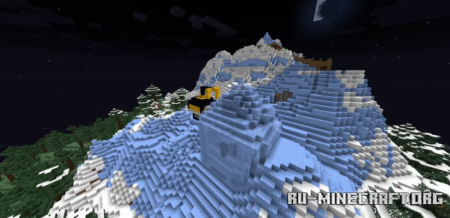  Snowy Mountain Base  Minecraft