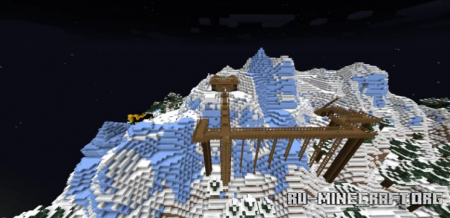  Snowy Mountain Base  Minecraft