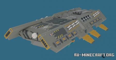  Jiouri Logistic Support Frigate  Minecraft