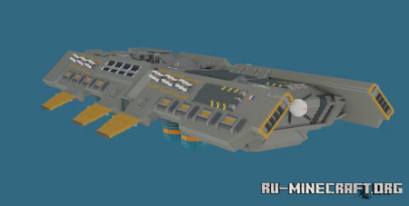  Jiouri Logistic Support Frigate  Minecraft
