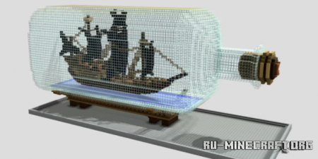 ������� Ship in the Bottle by Kpy3 ��� Minecraft