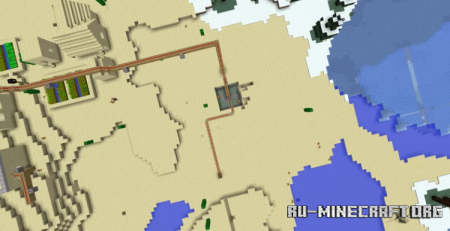 ������� Roller Coaster Map by doge_gaming ��� Minecraft