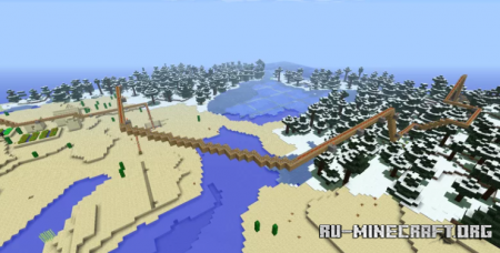 ������� Roller Coaster Map by doge_gaming ��� Minecraft