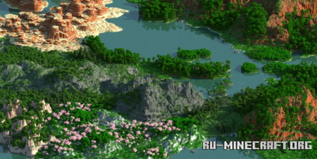 ������� Faroot - 8000x8000 ��� Minecraft