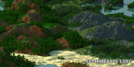 ������� Faroot - 8000x8000 ��� Minecraft