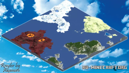 ������� 4000x4000 - Multi biome ��� Minecraft PE