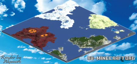 ������� 4000x4000 - Multi biome ��� Minecraft PE