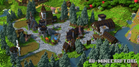 ������� Ultimate Survival Base by MAT1CSBuilds ��� Minecraft