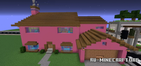 ������� The Simpsons House by batmen ��� Minecraft