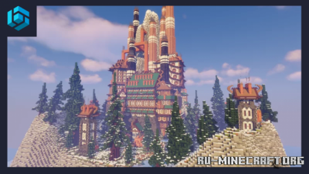 ������� Steampunk Castle by Voxed Studio ��� Minecraft PE