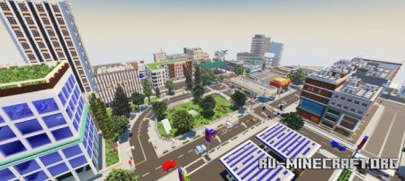 ������� New Clark City V3 - Downtown Expansion ��� Minecraft PE