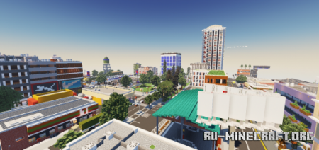 ������� New Clark City V3 - Downtown Expansion ��� Minecraft PE