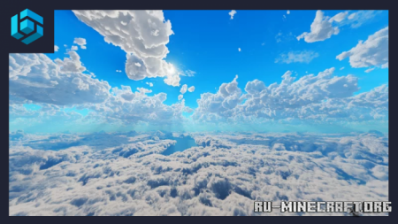  Fluffy Clouds (Custom SKY)  Minecraft PE 1.18