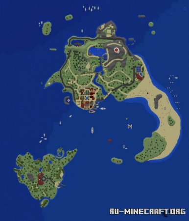 ������� Wii Sports Resort: Wuhu Island ��� Minecraft PE