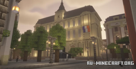 ������� Dorian - Paris inspired city ��� Minecraft