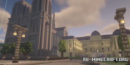 ������� Dorian - Paris inspired city ��� Minecraft