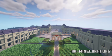������� Dorian - Paris inspired city ��� Minecraft