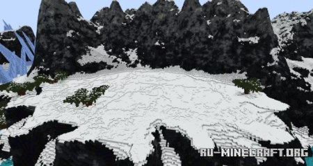  World Painter - Frozen Higland  Minecraft
