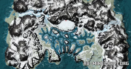  World Painter - Frozen Higland  Minecraft