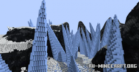  World Painter - Frozen Higland  Minecraft