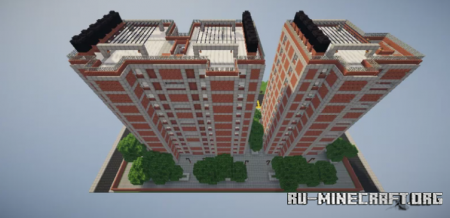  Brick Departments by Pitonixrex  Minecraft