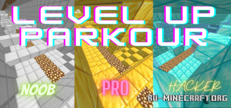  Parkour Level Up  Minecraft PE
