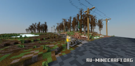 ������� Terrain practice: Dull winter farm ��� Minecraft