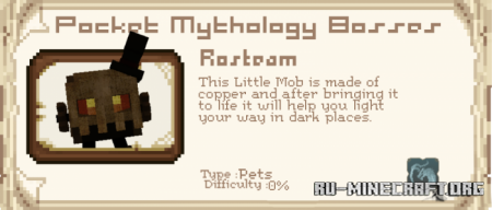  Pocket Mythology Bosses 3  Minecraft PE 1.18