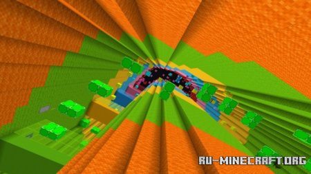 ������� Rainbow Surf Parkour Remake ��� Minecraft PE