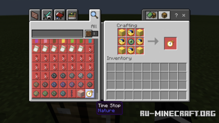 Скачать Time Stop Addon V3 для Minecraft PE 1.18