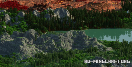 ������� Reziersk - 8000x8000 ��� Minecraft