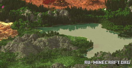 ������� Reziersk - 8000x8000 ��� Minecraft