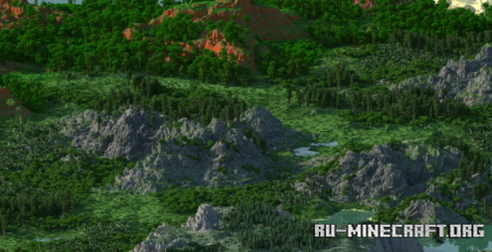 ������� Reziersk - 8000x8000 ��� Minecraft