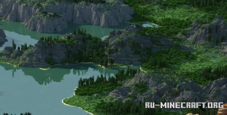 ������� Reziersk - 8000x8000 ��� Minecraft