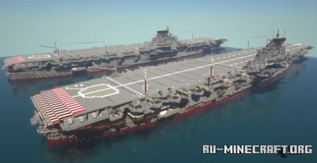 ������� IJN Shinano, Hypothetical Completion ��� Minecraft