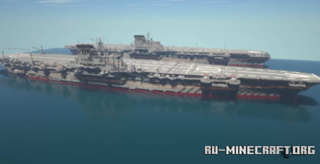 ������� IJN Shinano, Hypothetical Completion ��� Minecraft