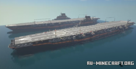 ������� IJN Shinano, Hypothetical Completion ��� Minecraft