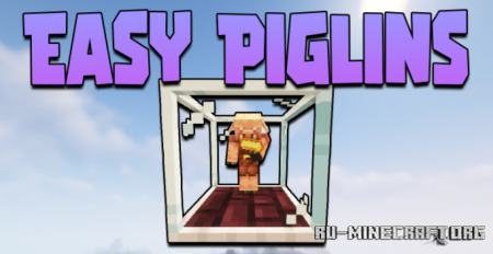  Easy Piglins  Minecraft 1.18.2