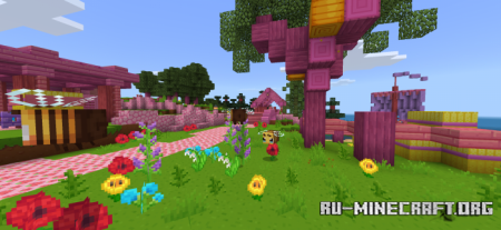  Kawaii World  Minecraft PE 1.18