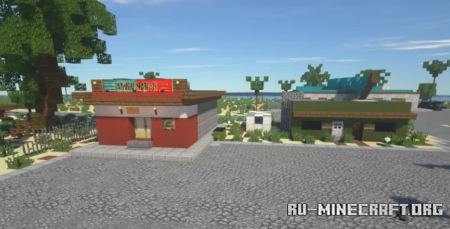 ������� Sandy Shores - rural town from GTA 5 ��� Minecraft
