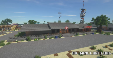 ������� Sandy Shores - rural town from GTA 5 ��� Minecraft
