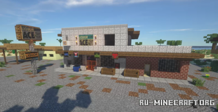 ������� Sandy Shores - rural town from GTA 5 ��� Minecraft