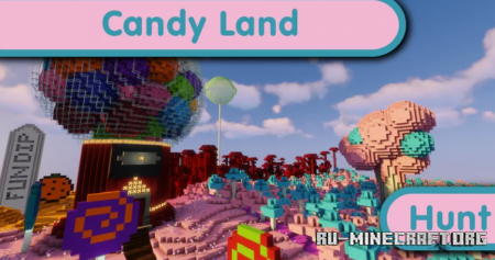  Candy Land Hunt  Minecraft